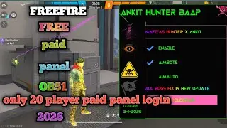 FIREEFIRE FREE PANEL MOBILE 🔥 FREE PAID PANEL FF FFMAX 👽 ALL DEVICE WORK DIRECT LINK 👿 ONLY 20 login