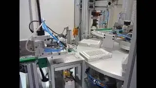 AUTOMATIC ASSEMBLING AND CONTROL OF 96 WELL STRIP PLATES