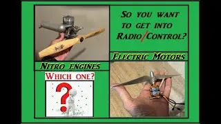 So you want to get into R/C? Nitro or Electric? Choose by the support equipment.