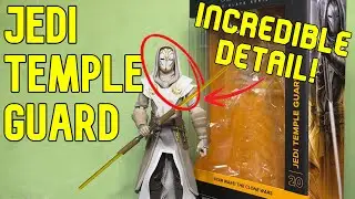 Jedi Temple Guard Star Wars Black Series Action Figure Unboxing Spotlight