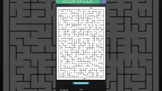ESCAPE THE MAZE #shorts #youtubeshorts #puzzle #maze #brainteaser #293