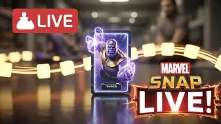 Ranking up in Marvel snap | road to 350 subscribers #live #gaming #marvelsnap