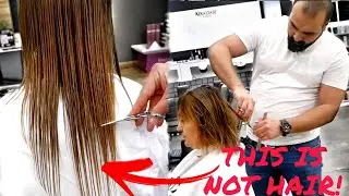 ЭТО НЕ ВОЛОСЫ, ОТХОДЫ! КАК СДЕЛАТЬ СТРИЖКУ НА НИЗКИЕ ВОЛОСЫ асмр