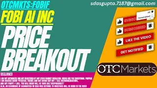 PRICE BREAKOUT : FOBIF STOCK ANALYSIS | FOBI AI INC STOCK
