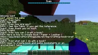 Chatbot that works in Minecraft and Discord