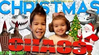 Christmas Chaos! Elf On The Shelf Antics! Santa Caught on Camera! Family Fun Antics and Activities!