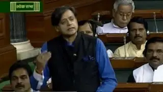Shashi Tharoor speech in Parliament, 10 March, 2016
