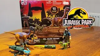 Jurassic Park 30th Anniversary Dr. Alan Grant Tactical Claw Pack - Toy Review