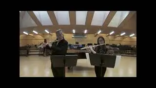 S. Mercadante - Tre Duetti Concertanti nº 1 en Do M. Cristina Ortiz y Vicente Martínez, flautas