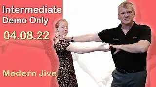 Modern Jive Intermediate Moves - Class Re-Cap 4th August 2022 😃😃 #shorts