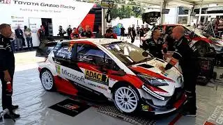 TOYOTA GAZOO RACING WRC Service Park / WRC ADAC Rallye Deutschland