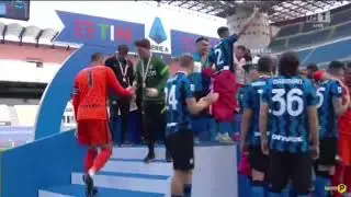 Premiazione Inter Campione d'Italia 2020/21