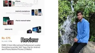 ENRG 3.5mm Microphone Professional Lavalier Review By Auranzeb