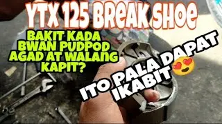 YAMAHA YTX BREAK SHOE PROBLEM | PANGMATAGALAN