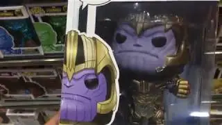 AVENGERS ENDGAME FUNKO POPS LAUNCH! Hooo Boy That Mega Sized Thanos Looks Good
