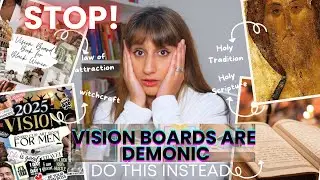 Why Orthodox Christians Should NEVER Use Vision Boards | The Dark Truth About Vision Boards