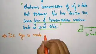 Data Communication | Introduction |  Components | Lec-01 | Bhanu Priya