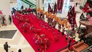 LION DANCE Grand Opening Performance by LionDanceME @ Resorts World Las Vegas ~ SHOT on iPhone12Pro