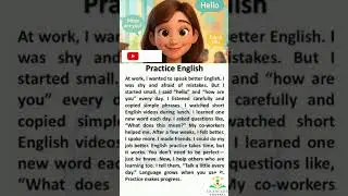 How I Improved My English at Work||Learn English