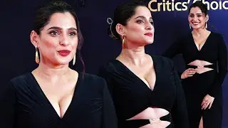 WOW! Priya Bapat Looks Like a Queen in Black at Critics Choice Awards 2025 👑