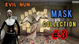 MASK COLLECTION PART 3 l SATANIC RITUAL PUZZLE l Evil Nun Horror Game l Mobile Gameplay l