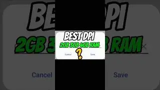 Best DPI for 2GB 3GB 4GB RAM🔥 | Free Fire Auto Headshot Trick 2025