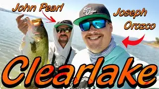 Clearlake Summer Bass Fishing ft. John Pearl! | Tips/Tricks How To Catch Fish When The Bite&rsquo;s Tough!