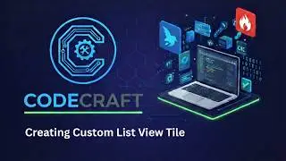 Creating Custom ListView Tile in Flutter 🔥 Firebase Chat App UI Tutorial | CodeCraft (part 74)
