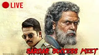 #SARDAR Success Meet Live | Diwali Blockbuster | Karthi, Raashii Khanna, Rajisha || SITI VISION ENT