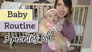 DAILY ROUTINE of a 3 MONTH OLD BABY | Naps, Bedtime, Feeding Schedule + Activities (EBF)