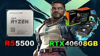 RYZEN 5 5500 + RTX 4060 8GB - VALORANT - V26 (Competitive Settings 1080p)