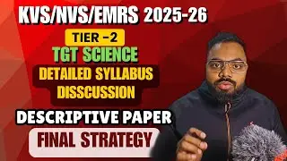 KVS NVS EMRS Tier 2 Strategy TGT SCIENCE Descriptive Paper