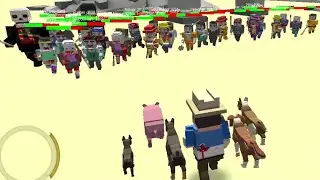 BLOCKAPOLYPSE Zombie Shooter: 🤯 Biggest Zombie Army Invaded our Shelter and Scared Us