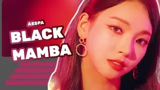 Aespa Black Mamba [Screen-Time Distribution]