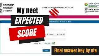 My neet final score💯 #neet2023 #nta #neetscore #mbbs  #bams #motivation