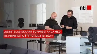 3D-printing och återvunna bildäck skapar högtalare med topprestanda för LostbySlab