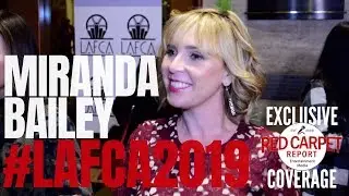 Miranda Bailey interviewed at the 44th Los Angeles Film Critics Association Awards #LAFCA2019