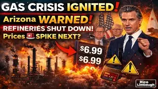 🚨 GAS CHAOS California Sparks Fuel Crisis After Arizona Warning IGNORED | Rico Limbaugh 📱
