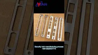 Mortise lock plate stamping dies