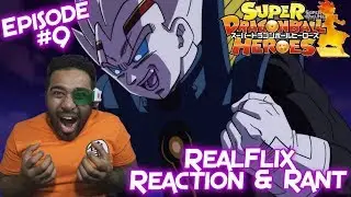 Super Dragon Ball Heroes Anime Episode 9 [RealFlix Reaction] GRAND PRIEST GOKU IS HERE! CMON JIREN!