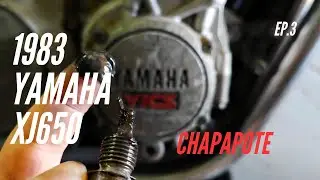 Yamaha XJ650 (4K0) YICS - Vacío el aceite y me encuentro con una sorpresa 😵‍💫 - Episodio 3
