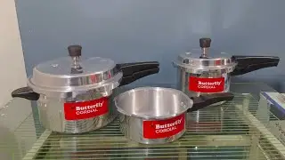 butterfly Aluminium pressure cooker #cooker #butterfly @SKPREVIEWS
