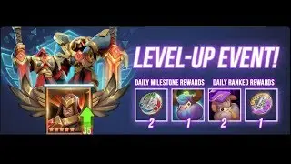 Dungeon Hunter Champions:  Level Up Event Quick Start Guide | Step-By-Step in Description