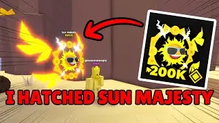I HATCHED MYTHIC SUN MAJESTY IN Tapping Legends Final! (Roblox)