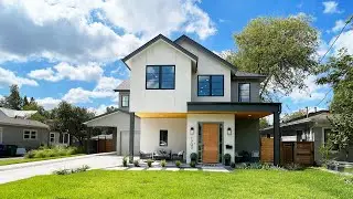 $1.85M Crestview Luxury New Build | 4-Bed Modern Home Tour in Austin, TX