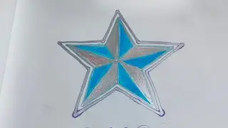 How to make a perfect Star #star #artandcraft #artwork 