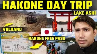 Day Trip Hakone | Lake Ashi | Hakone Ropeway | Hakone | Hakone Japan | Hakone Travel Vlog | Volcano