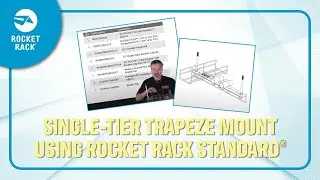 How to Build a Single Tier Trapeze Mount Using Rocket Rack Standard&reg;