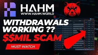 HAHM Withdrawal Working? | HAHM Scammed Us | HAHM Latest News