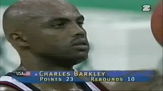 Atlanta 1996 OLYMPICS (Olimpiada) USA Dream Team 3 vs. Australia (komentuje D. Szpakowski) SUBTITLES